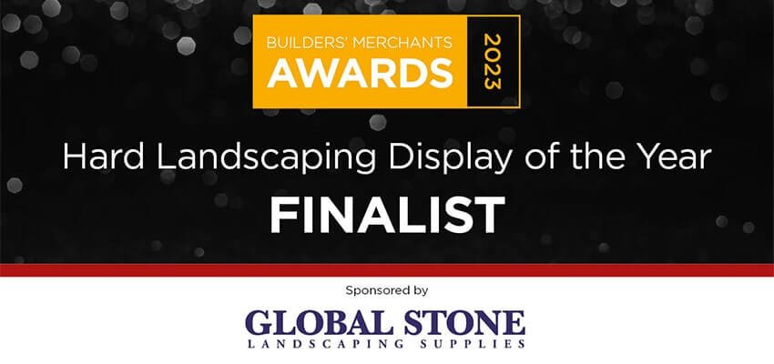 We are finalists! Hard Landscaping Display of the Year