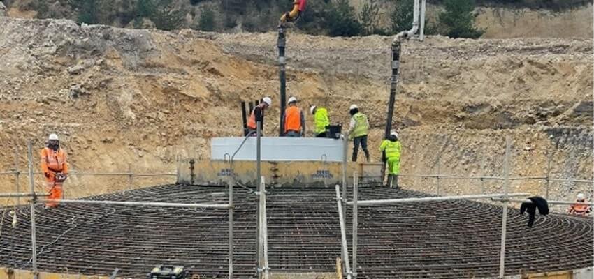 1920m3 of Concrete Delivered for New Windfarm Project