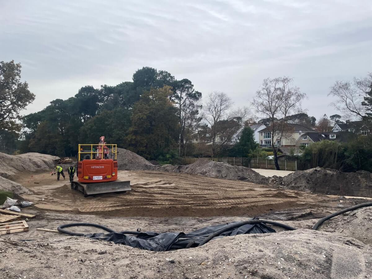 Parkstone Golf Club First Tee In Progress