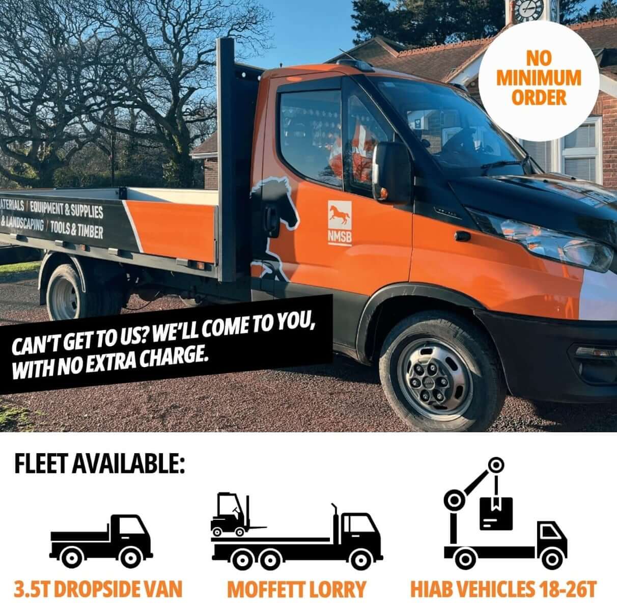 NMSB delivery truck options